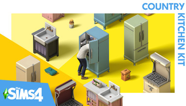 The Sims 4 Country Kitchen Kit
