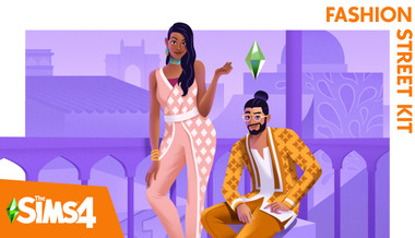 The Sims 4 Fashion Street Kit